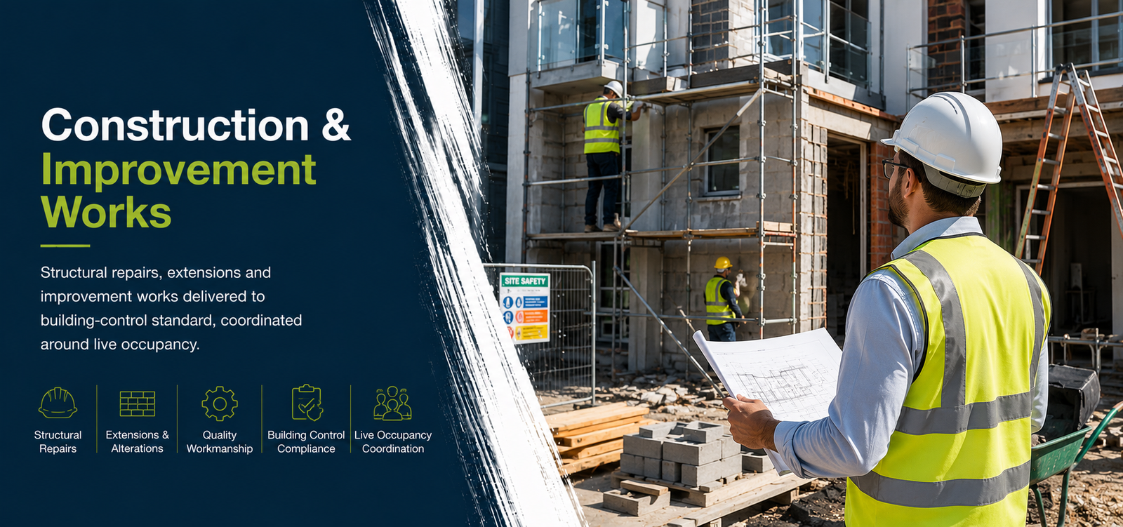 Construction & Improvement Works — Prime Facilities & Management